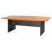 Eclipse® Banksia Boardroom Table - Boat Shape - 2400 x 1200 - EBBT2400